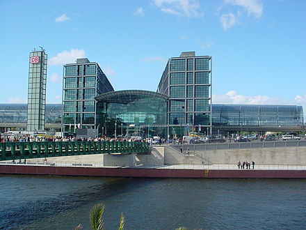 Berlin Hauptbahnhof, the capital's main train station