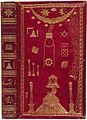 Preston's Illustrations of Masonry adorned with Masonic symbols