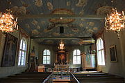 English: Interior of Brämhult church outside Borås , Sweden