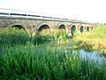 A kilenclyukú híd az Aranka folyón Feketetó közelében