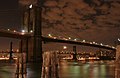 Podul Brooklyn, noaptea, în 2000