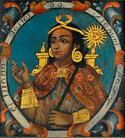 Brooklyn Museum - Atahualpa, Fourteenth Inca, 1 of 14 Portraits of Inca Kings - overall