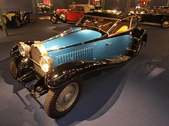 Bugatti Type 46 « Petite Royale » coach semi-profilée (1929).