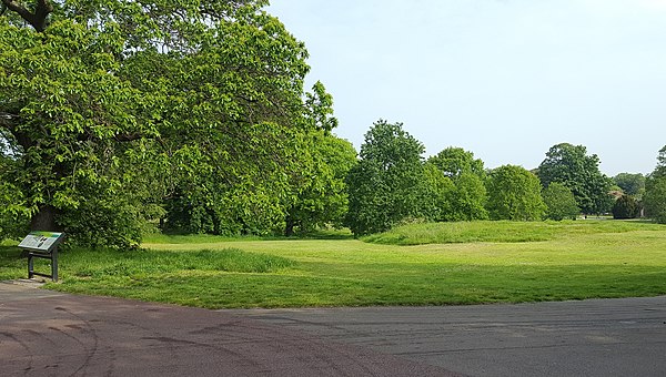 Prehistoric burial mounds in Greenwich Park