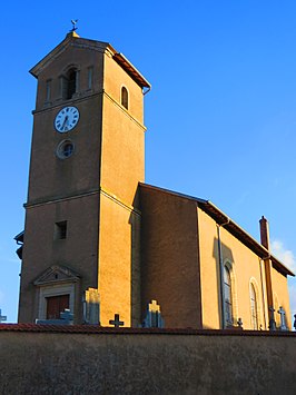 Kerk van St. Léger in Burlioncourt / Burlingshofen