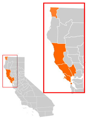 California map GoldenGateBridgeFunds.svg