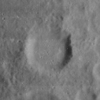 <span class="mw-page-title-main">Carrington (crater)</span> Crater on the Moon