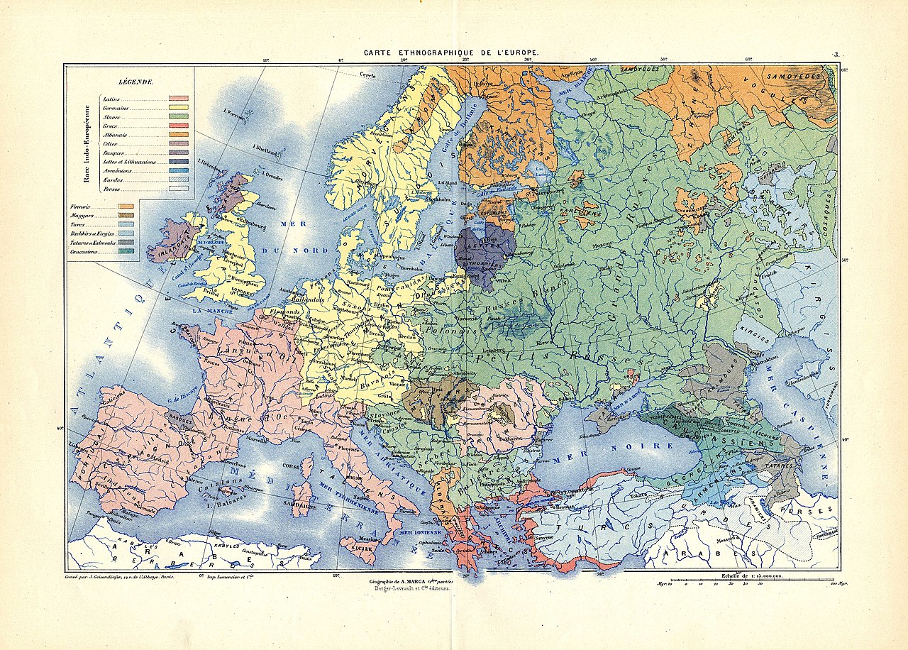 Carte de l'Europe