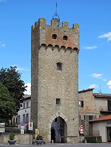 Torre d'Arnolfo, o Porta Campana, a Castelfranco di Sopra