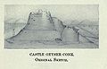 Castle Geyser Cone, getekend door soldaat Moore