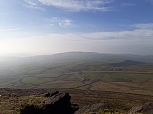 Cat and Fiddle road from Shining Tor.