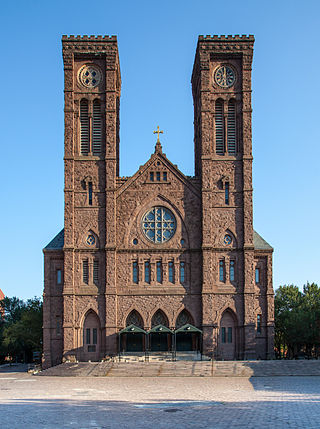 <span class="mw-page-title-main">Cathedral of Saints Peter and Paul (Providence, Rhode Island)</span> Historic church in Rhode Island, United States