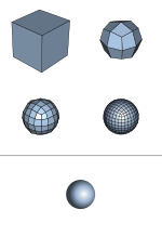 Vorschaubild für Catmull–Clark Subdivision Surface