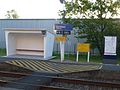 Français : Gare de Cavignac, Gironde, France