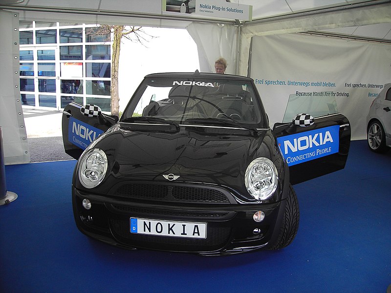 File:CeBIT 2005 Nokia-branded Mini.jpg