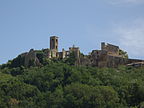 Civita di Bagnoregio, Lacjum, Włochy - Widok na m