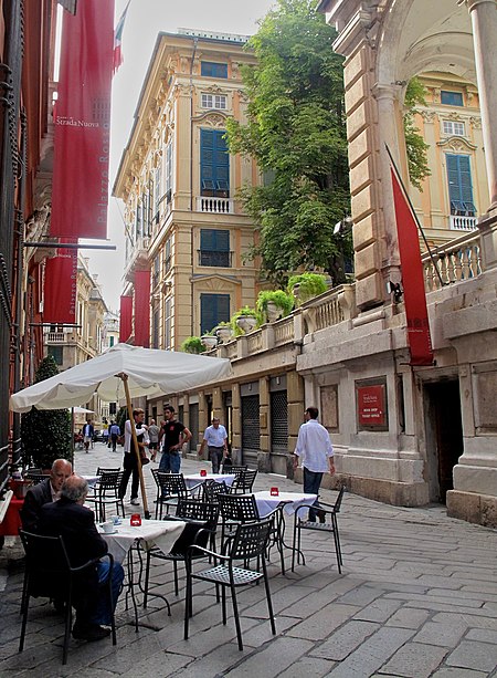 Centre et vieille-ville Gênes 1854 (8195511417).jpg
