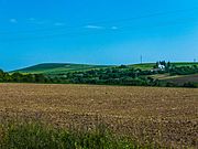 Certieni viewed from the DJ155I road