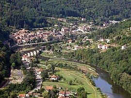 A general view of Chamalières-sur-Loire