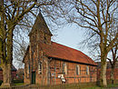 Chapel surrounded by trees