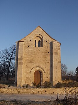 Kerk van St. Étienne de la Clastre in Saint-Hilaire-d'Ozilhan