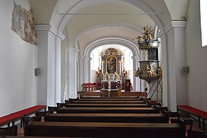 Aufbahrungskirche Oberwart: Geschichte, Architektur, Einrichtung