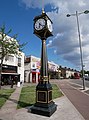 Early 21st-century clock tower in Leyton.