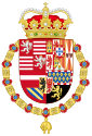 Coat of arms of Archduke Albert VII of Austria of Spanish Netherlands