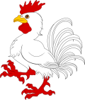 Миниатюра для Файл:Cock (charge) in style of 19th century Czechia.svg