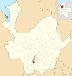 Caldas – Mappa