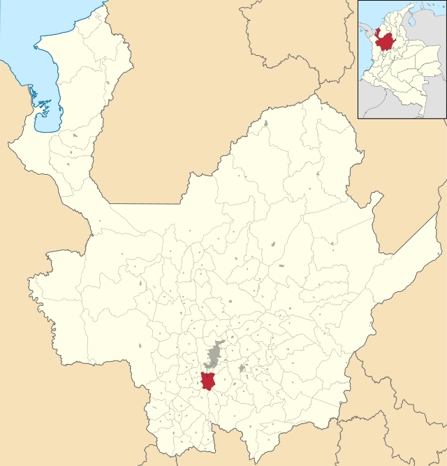 Caldas (Antioquia): situs