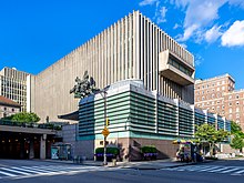 Jerome L. Greene Hall, home of the law school and the Arthur W. Diamond Library. June 2019 Columbia Law School - Jerome L Greene Hall (48170357816).jpg