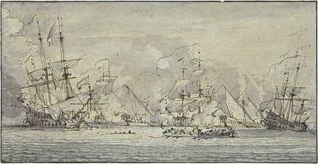 Tập tin:Combat naval entre quatre grands vaisseaux de guerre et trois galères.jpg