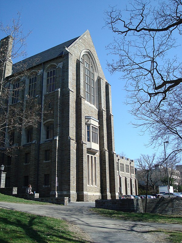 Willard Straight Hall at Cornell, opened in 1925.