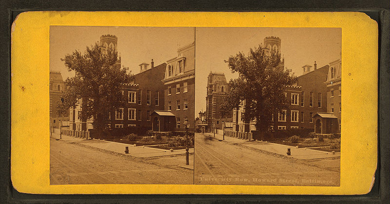 File:Culver City Row. Howard Street, Baltimore, from Robert N. Dennis collection of stereoscopic views.jpg