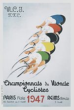 Miniatuur voor Wereldkampioenschappen wielrennen 1947
