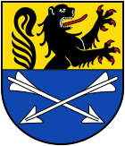Das Wappen von Baesweiler