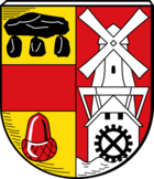 Coat of arms of the community of Hüven