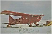 Argentine Air Force Beaver in Antarctica DHC-2 Beaver matricula P-03.jpg