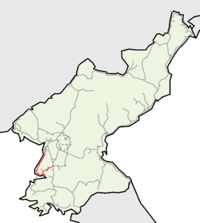 Pyongnam Line railway line