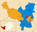 Dacorum UK ward map 2023.svg