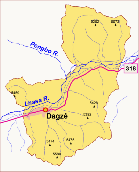 File:Dagze County sketch map png.png