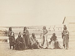 Sioux päälliköt Fort Laramiessa, 1868