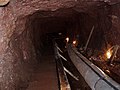 Mine shaft interior