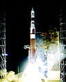 Delta IV Medium+(4,2) rocket launching Eutelsat satellite (Cape Canaveral, Nov. 2002)