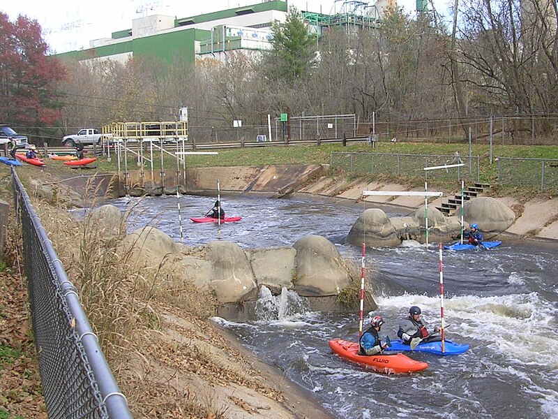 File:Dickerson Whitewater Course Start.JPG