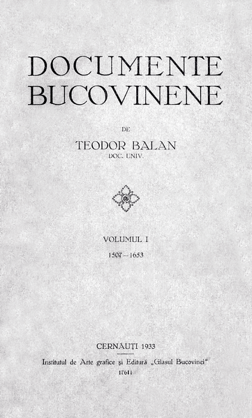 File:Documente bucovinene I, Deckblatt.png