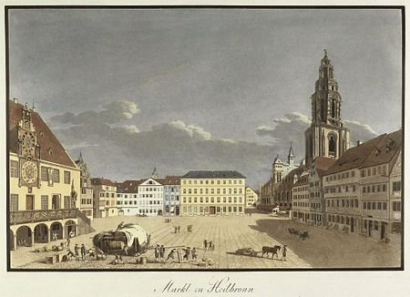Doerr Carl Markt zu Heilbronn 1820s