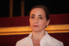 Dominique Blancová na Mezinárodním filmovém festivalu Karlovy Vary v roce 2009