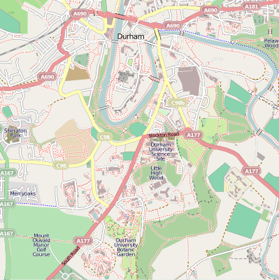 Location map United Kingdom Durham